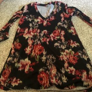 Flower flowy dress